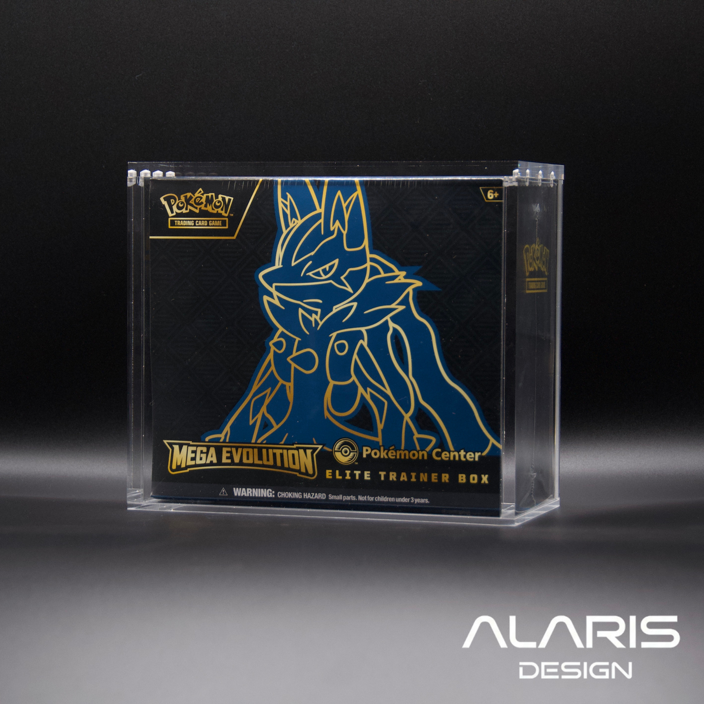 Alaris Pokemon ETB acrylic case 6-pack