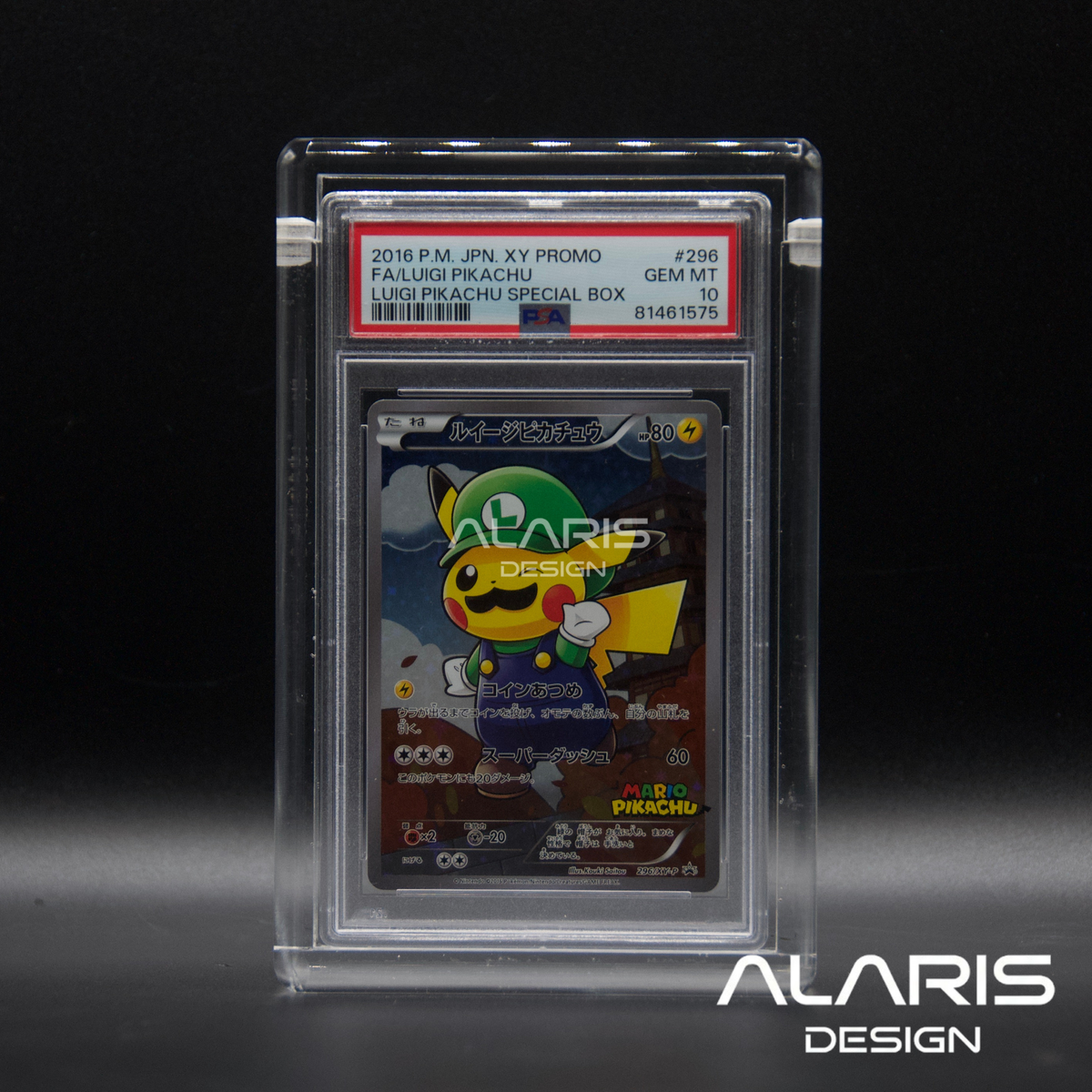 PSA graded card acrylic case