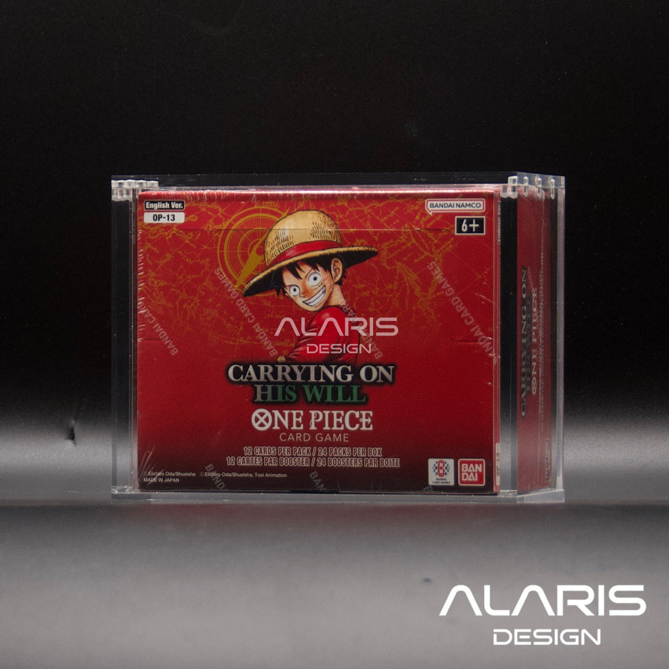 Premium Acrylic for One Piece Booster Box OP04-OP13