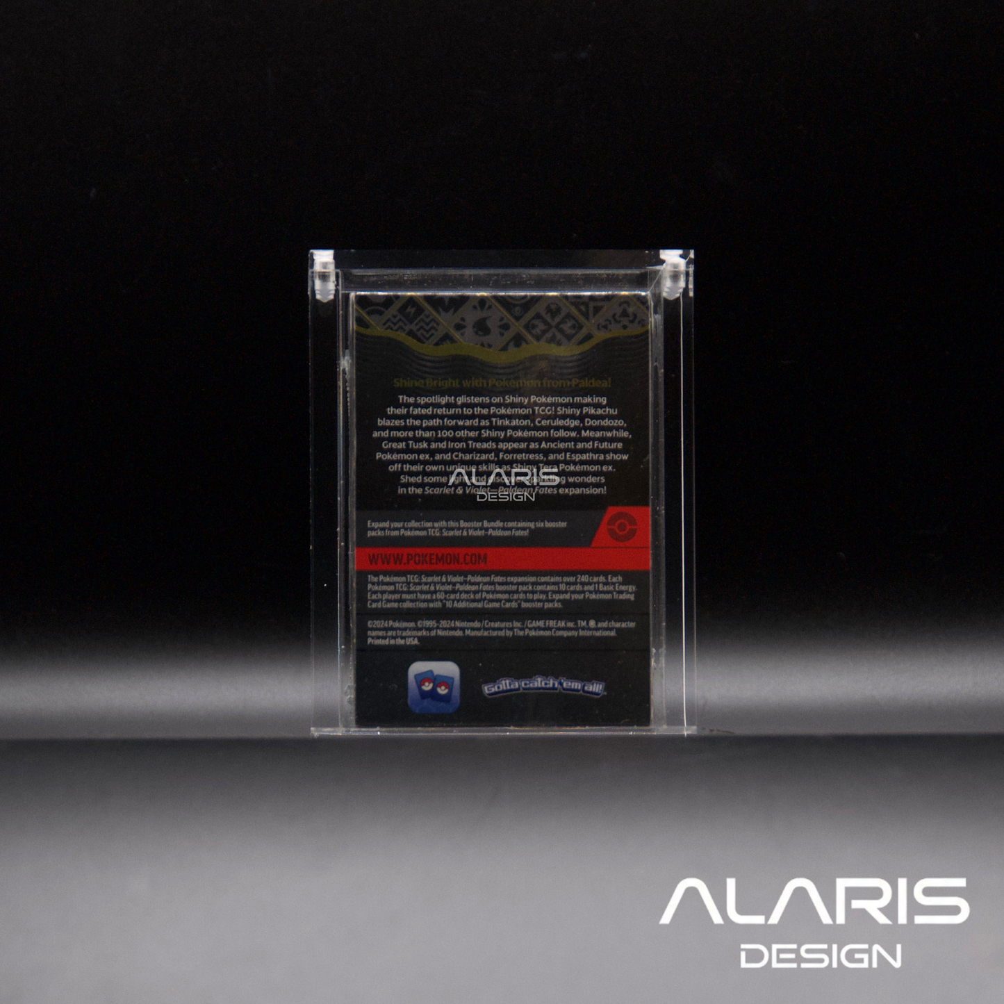 Premium Acrylic Case for Booster Bundle (Does not fit Ascended Hero or Perfect Hero!)