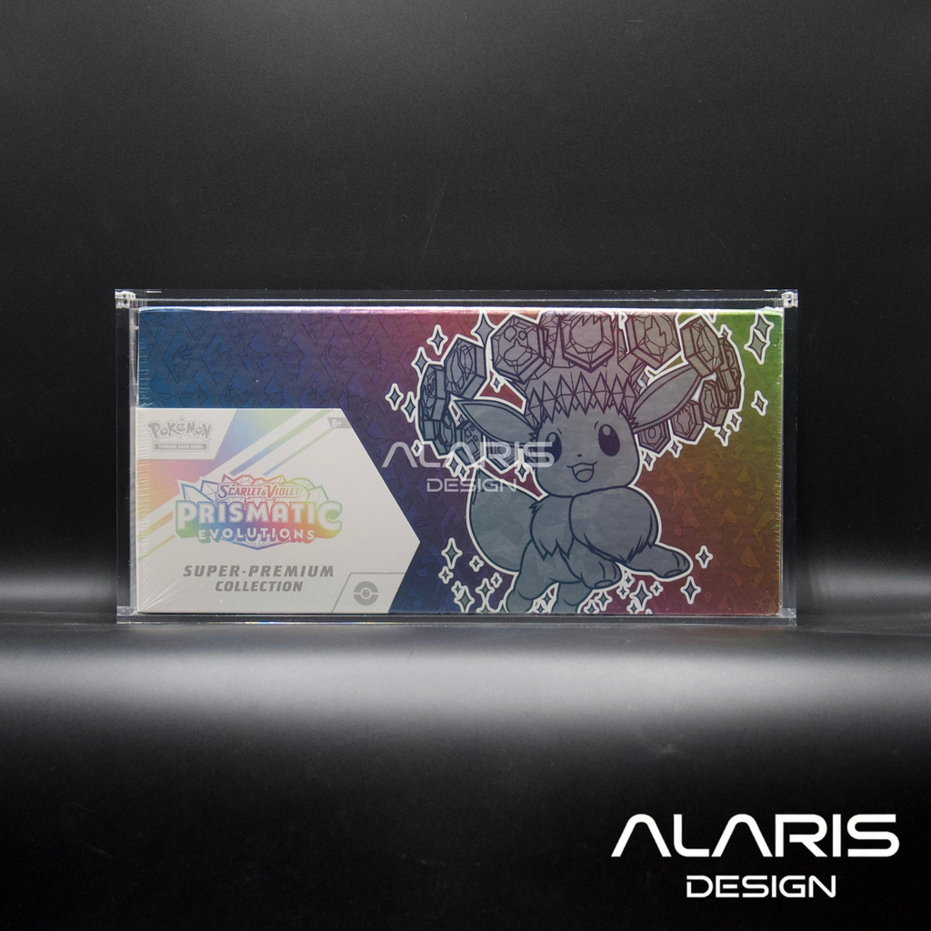 Premium Acrylic Case for Prismatic Evolutions SPC