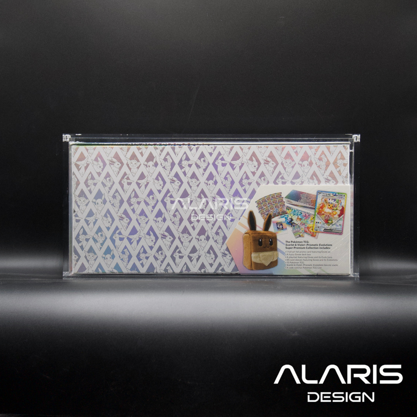 Premium Acrylic Case for Prismatic Evolutions SPC