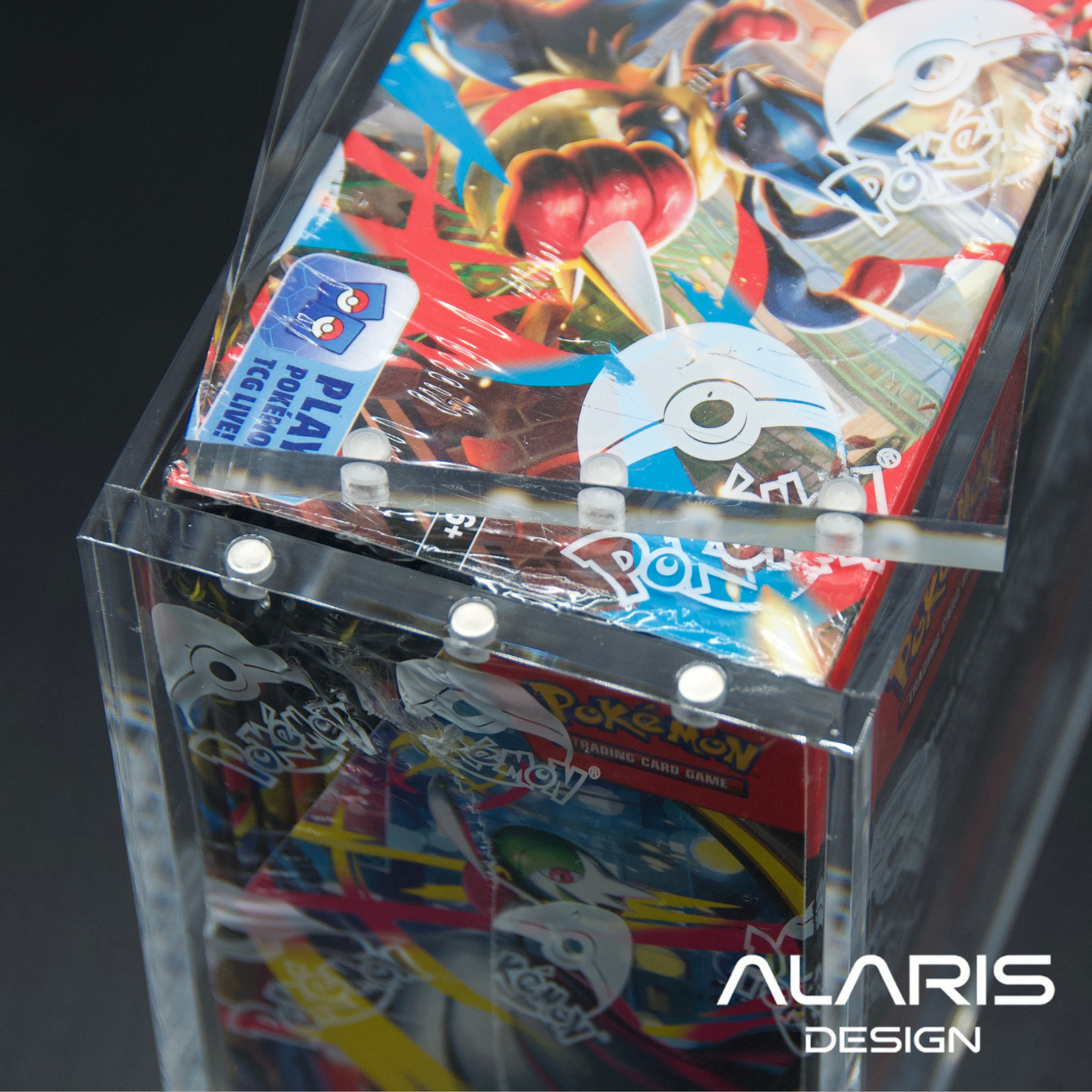 Premium Acrylic Case for Booster Box Alaris Design Premium Acrylic Case for Booster Box Alaris Design