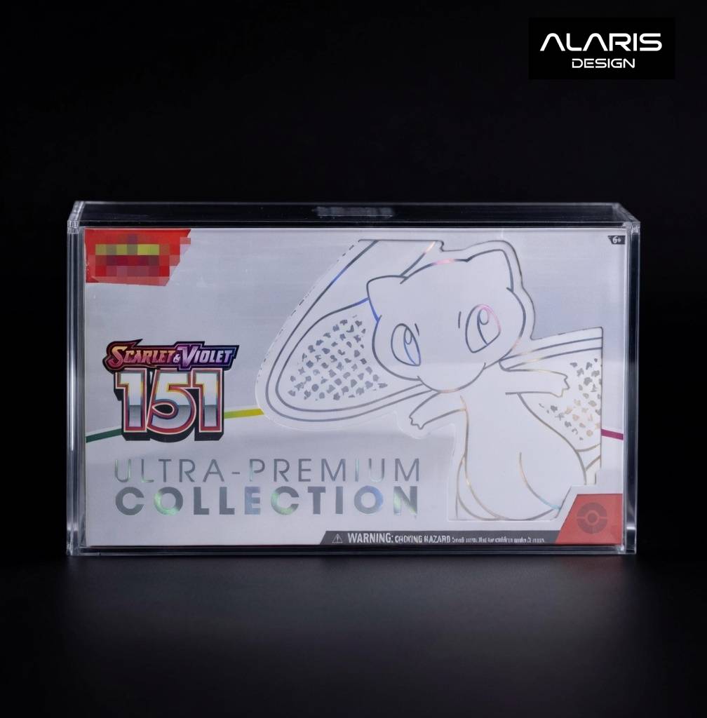 Premium Acrylic for Charizard X ex Ultra Premium Collection & 151 Ultra Premium Collection