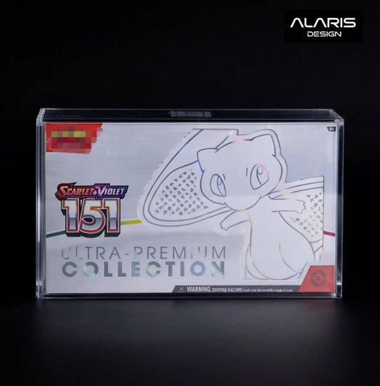Pokemon 151 & Charizard X UPC Acrylic Case, view 2