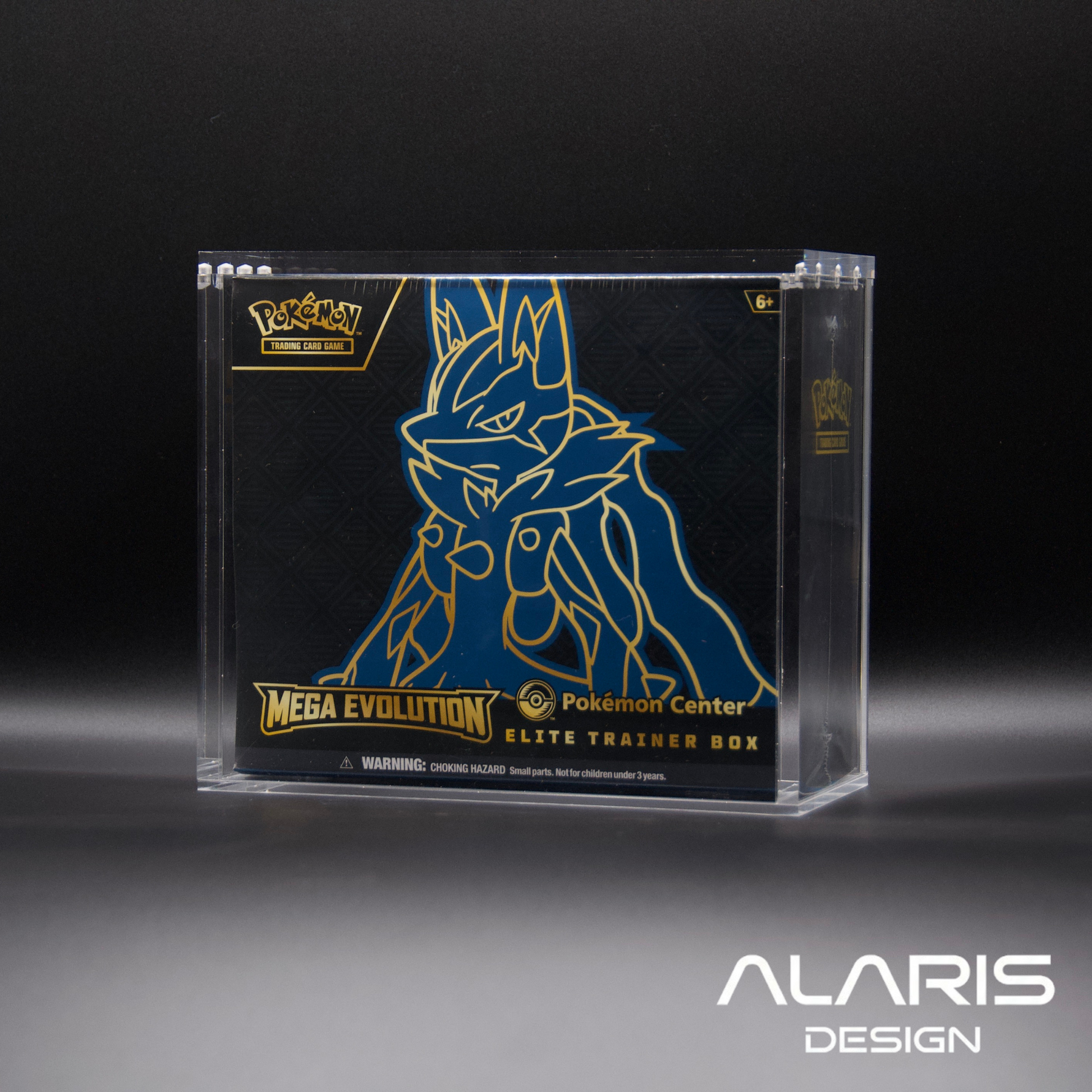 Alaris Pokemon ETB acrylic case 2-pack