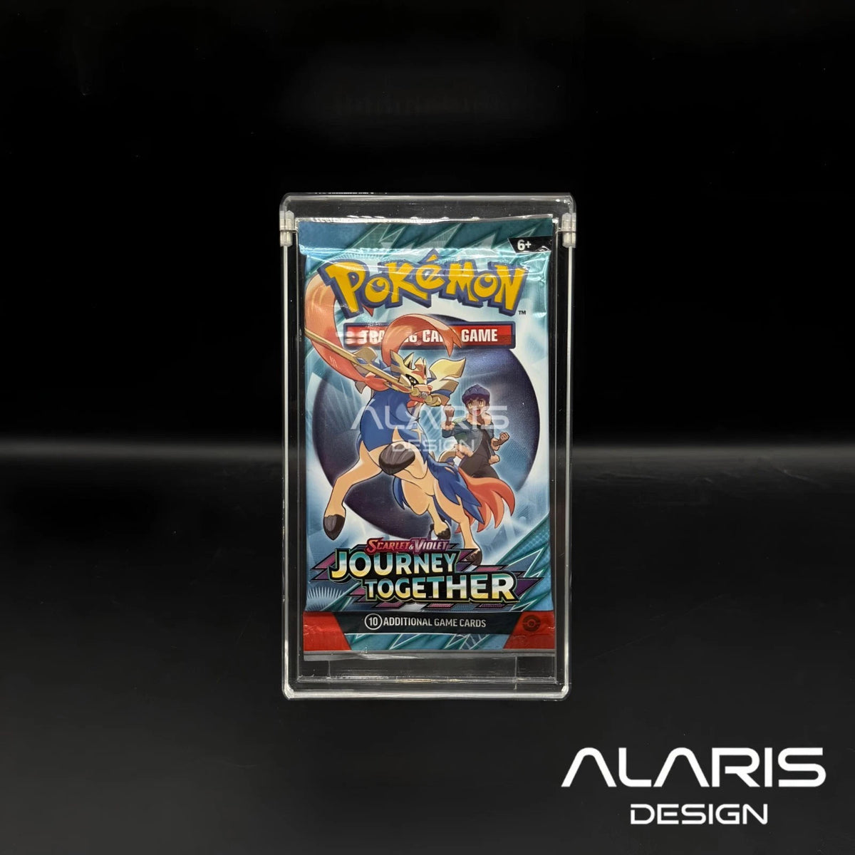 Alaris Pokemon Booster Pack acrylic display case